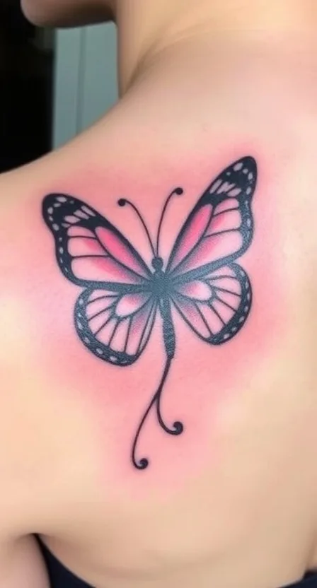 Butterfly Tattoo – Transformation and Growth