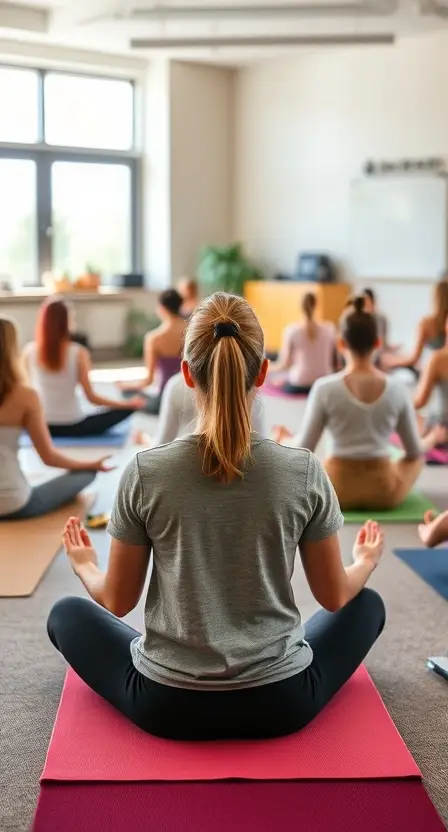 Group Yoga and Meditation Sessions