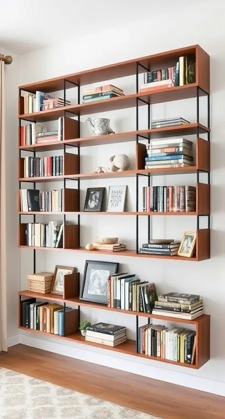 Wall-Mounted Shelving Units