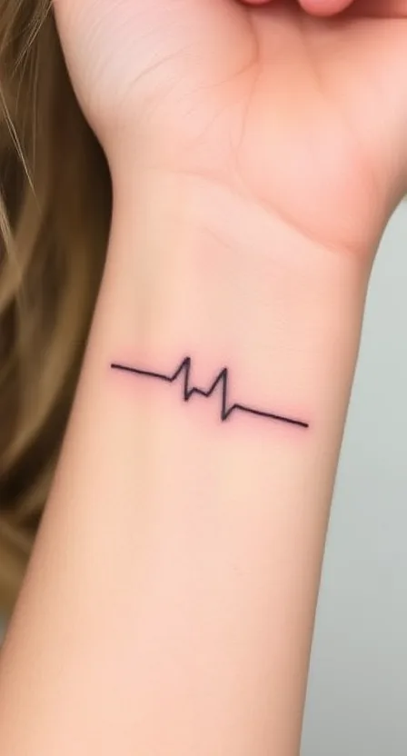 A Tiny Heartbeat Line