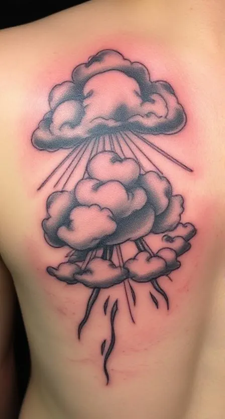 Clouds and Storms Tattoo