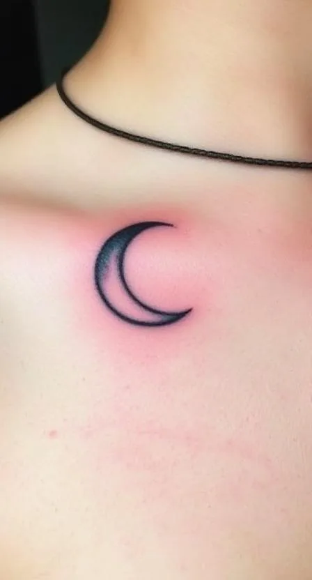 Crescent Moon Tattoo