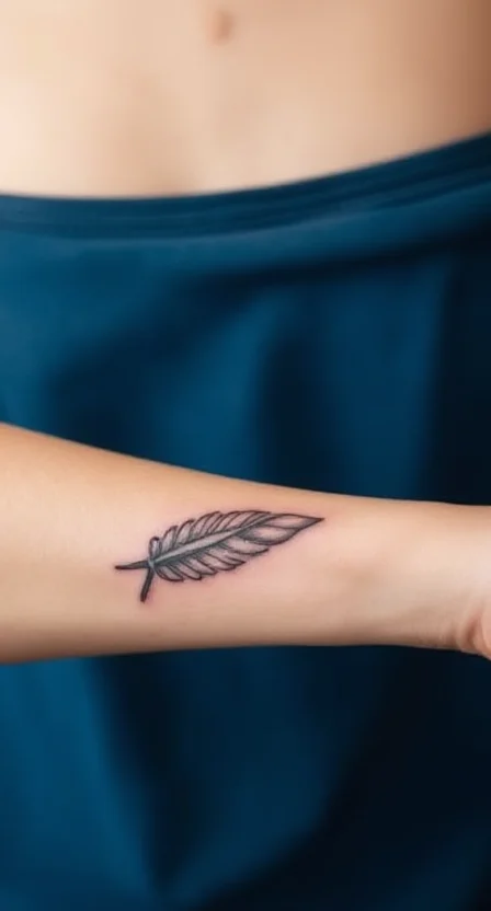 Feather Tattoos for Freedom and Release