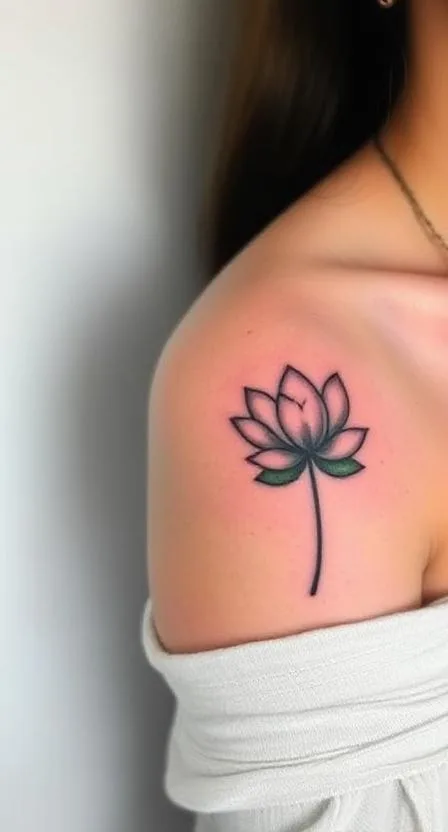 Lotus Flower Tattoo