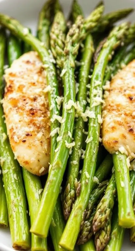 Steamed Asparagus