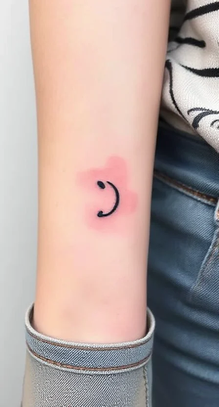 The Semicolon Tattoo