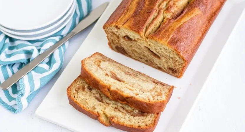 What’s the best way to serve Cinnamon Swirl Banana Bread at a brunch gathering