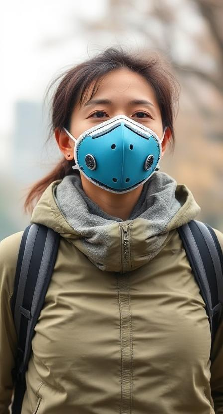 Wear a Mask Designed for Air Pollution