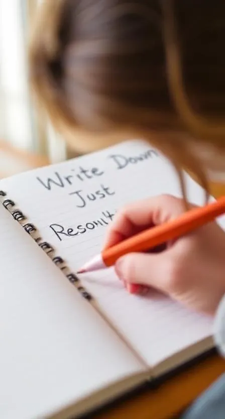 Write Down Your Resolutions