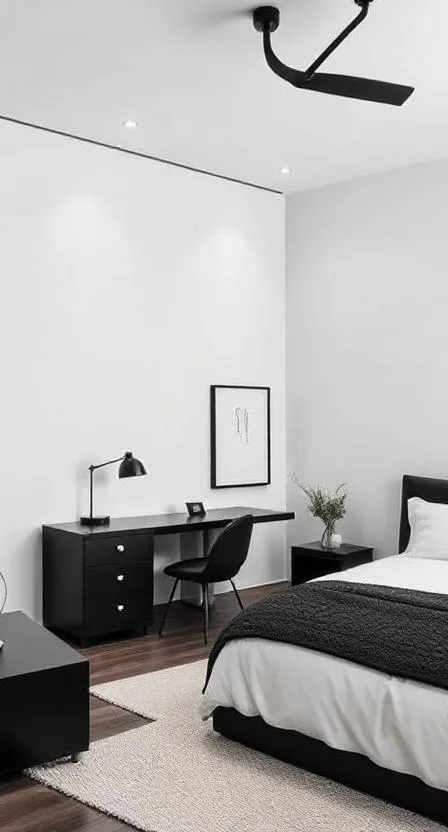 Monochrome or Two-Tone Decor