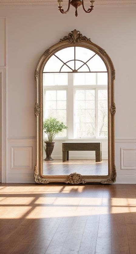 Use Large Mirrors to Enhance Space